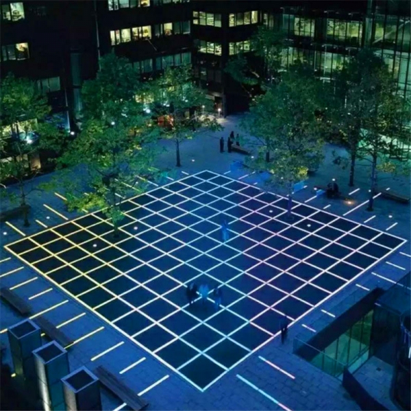 LED地板砖屏是的为地面说明的LED显示屏